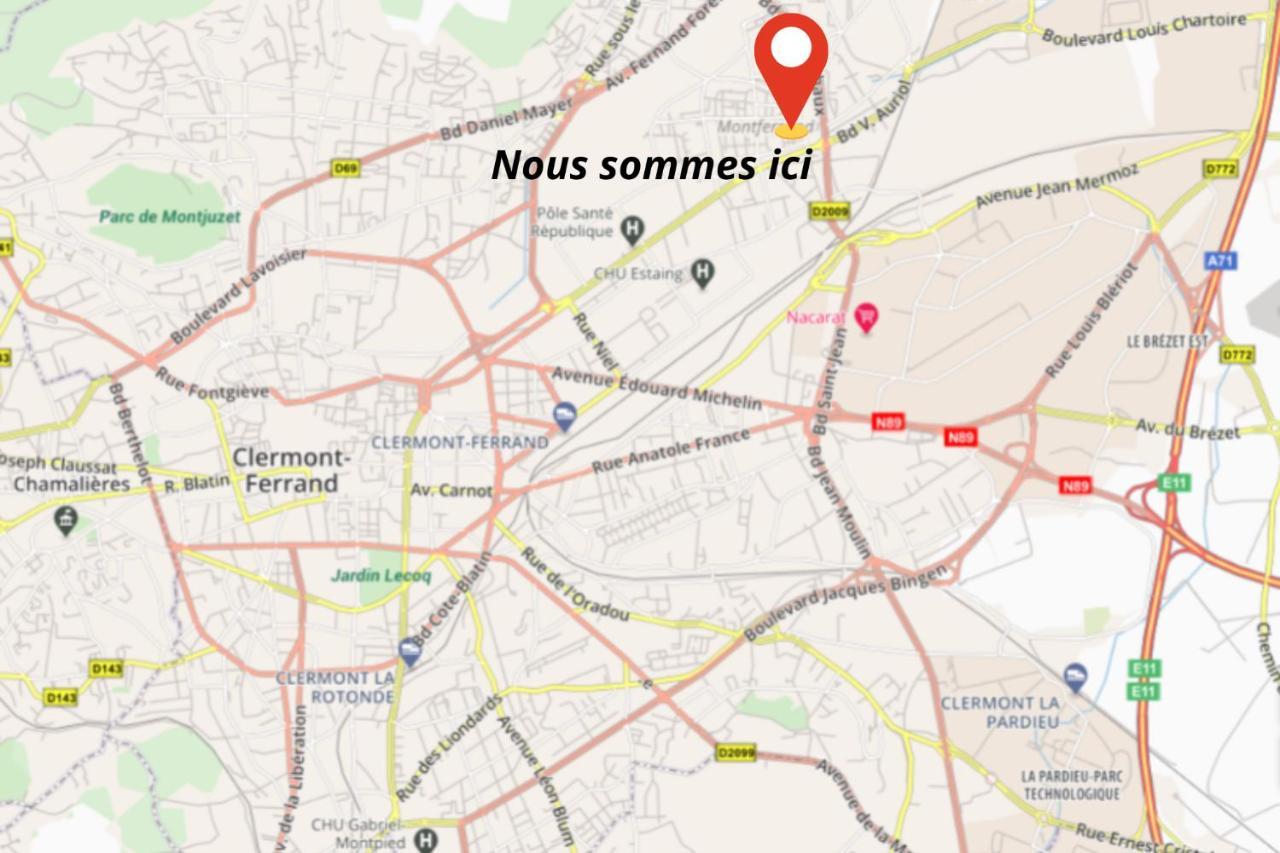 #Le COCON des Volcans#PARKING Privé/Montferrand Clermont-Ferrand Extérieur photo